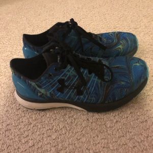 Under armour tennis shoes!